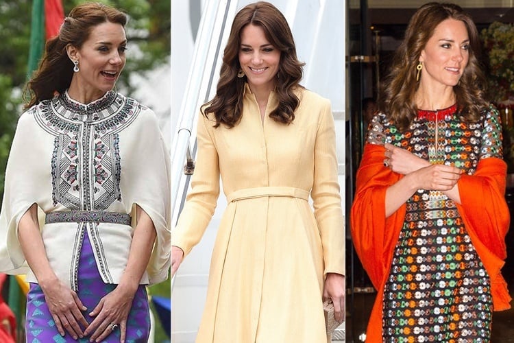 Kate Middleton Royal Visit Wardrobe