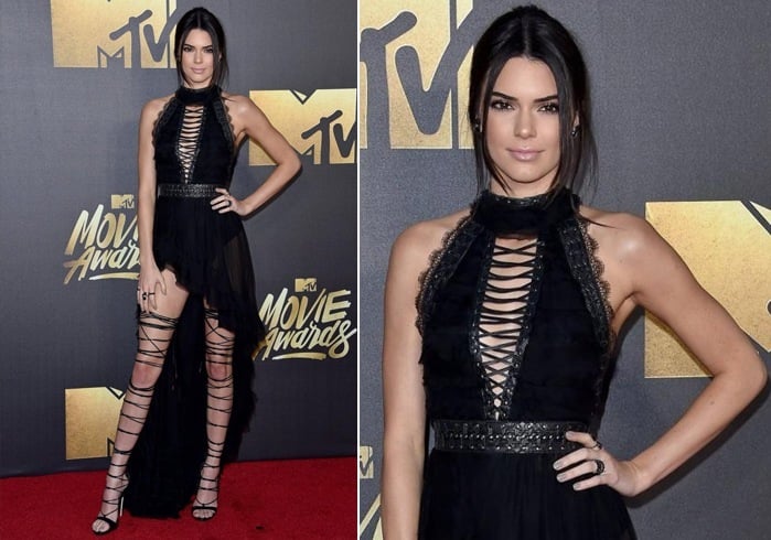 Kendall Jenner At MTV Movie Awards