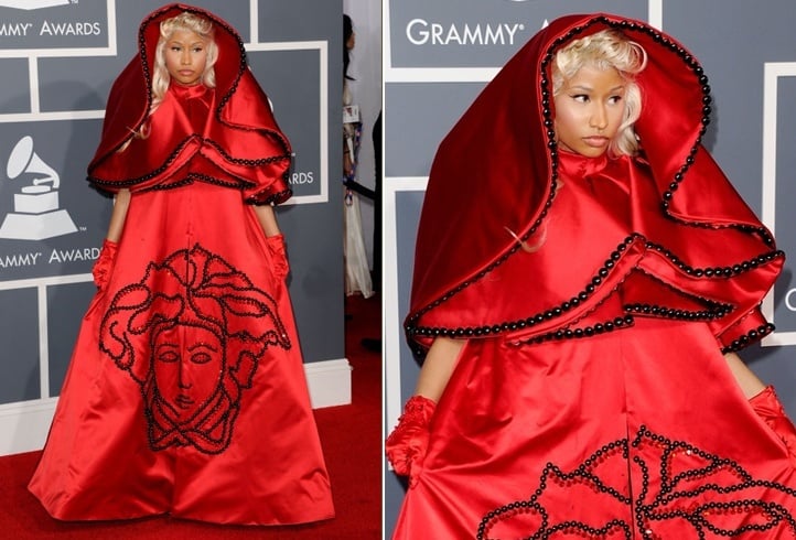 Nicki Minajs Red Carpet Style