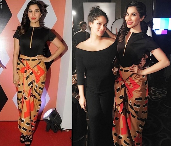 Sophie Choudry In Masaba At Lakme Fashion Week 2016