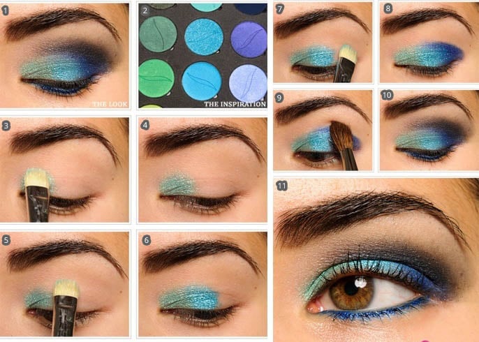 Step By Step Eyeshadow