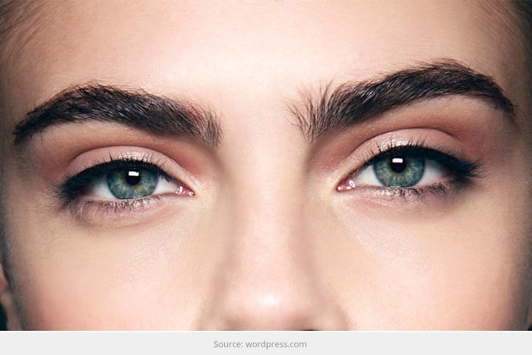 Thick Eyebrows Trend