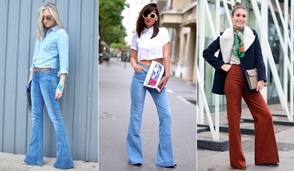 Womens Flare Jeans Fashion