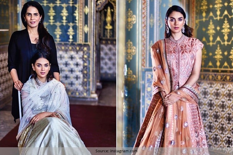 Aditi Rao Hydari In Anita Dongre On Hello Magazine