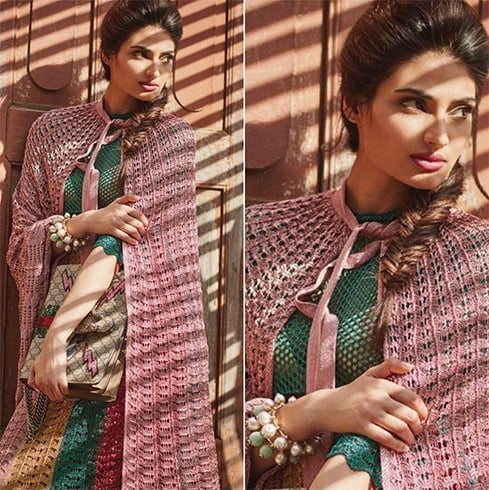 Athiya Shetty in Gucci multi-color dress