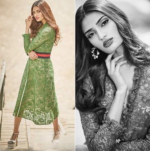 Athiya Shetty in Gucci outfits