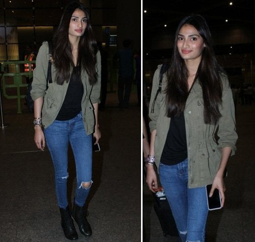 Athiya Shetty Airport Style