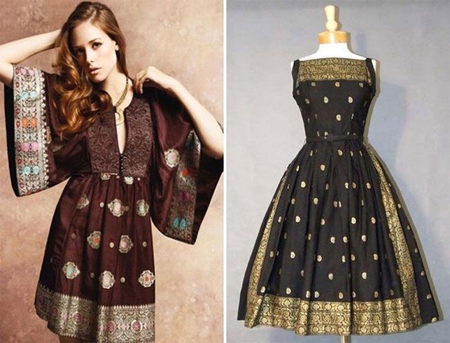 Bohemian Silk Dresses