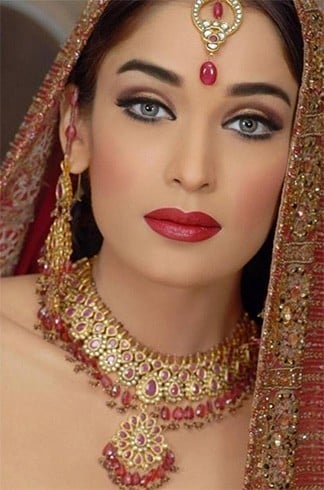 Bridal Eye Makeup in Summer