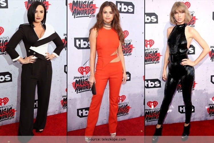 Celebs at iHeartRadio Music Awards 2016