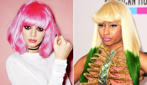 Hollywood Celebs Colorful Wig