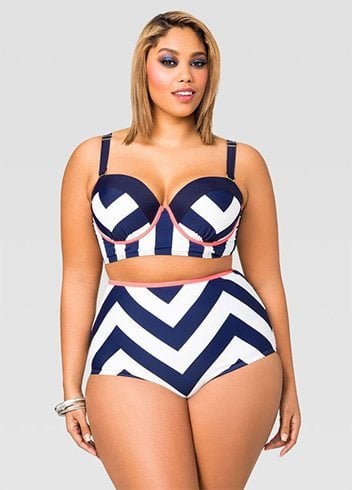 Chevron Bra Bikini