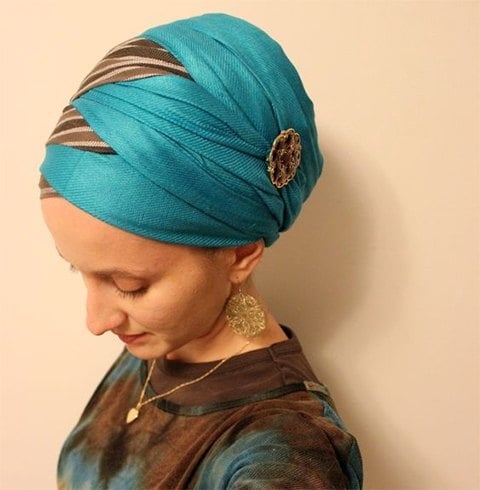 criss cross head wrap