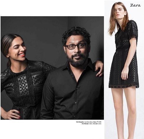 Deepika in Zara for Grazia Shoot