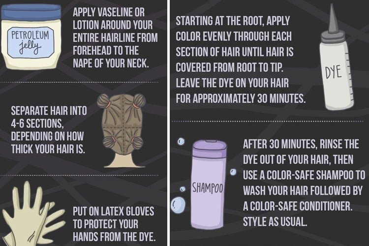 Dyeing your hair