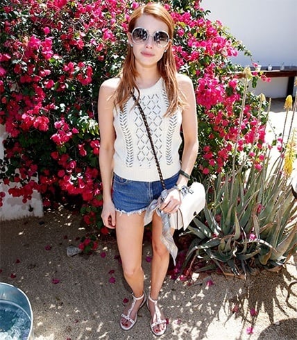 Emma Roberts at Music Festival