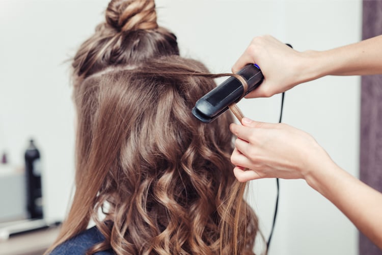 curl long hair
