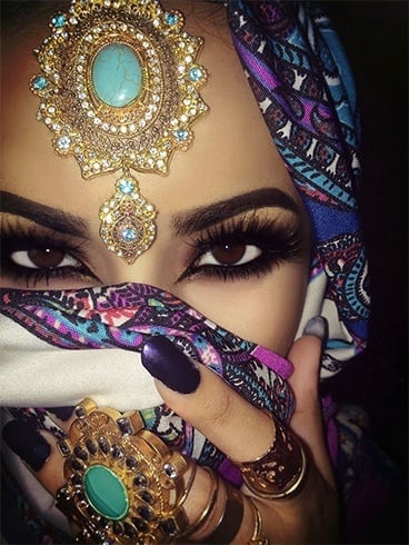how to do arabic eye makeup