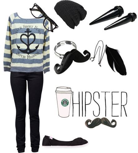 how to dress like a hipster girl