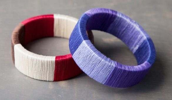 How To Make Thread Bangles