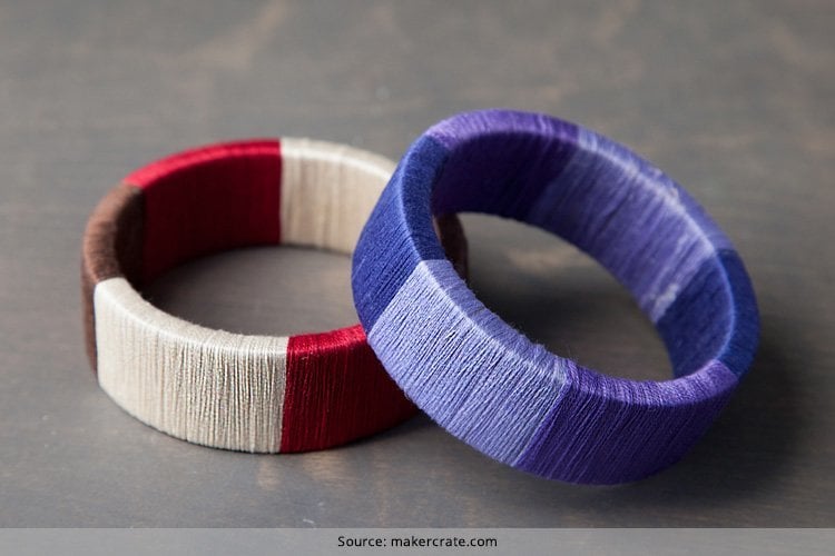 How To Make Thread Bangles