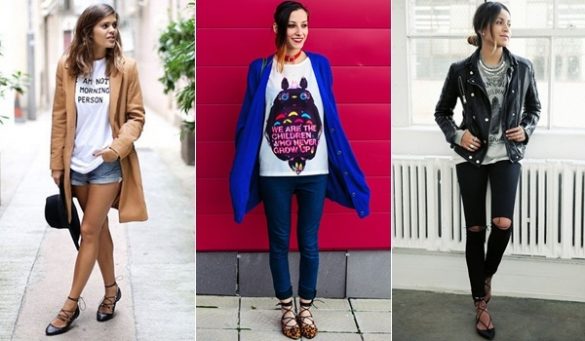 How To Style Lace Up Flats