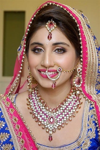 Indian Bride Eye Makeup in Summer