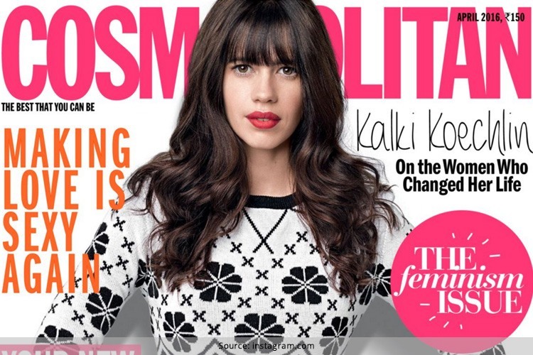 Kalki Koechlin On Cosmopolitan India Magazine April 2016