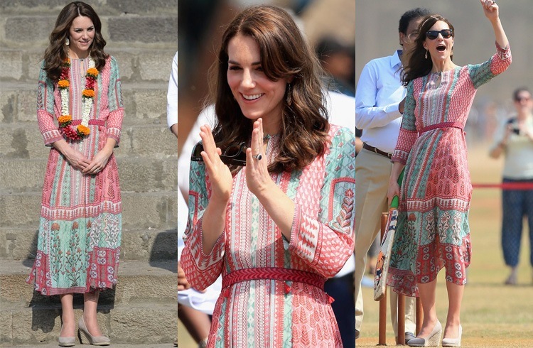 Kate Middleton in Anita Dongre