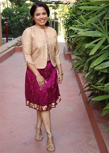 Midi Skirts From Silk Sarees