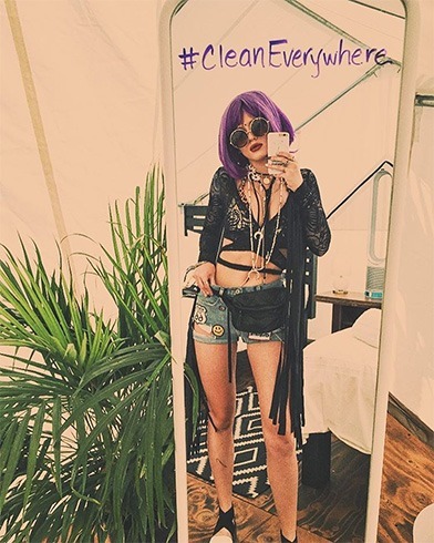 Bella Thorn at Coachella