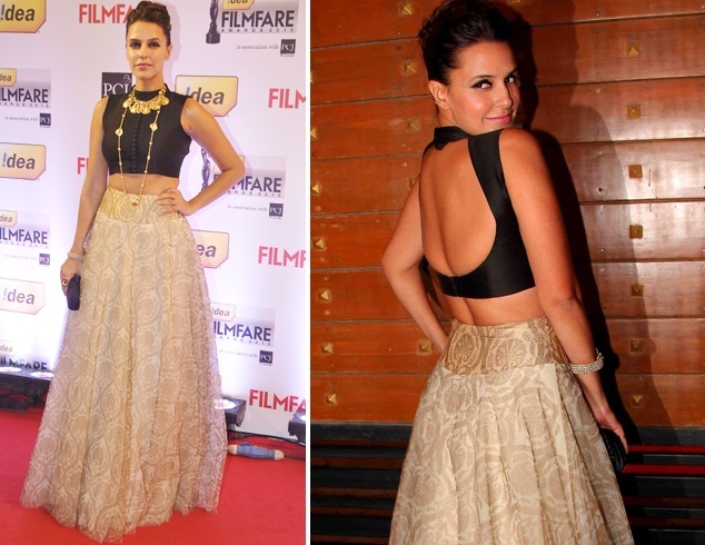 Neha Dhupia at Filmfare Awards 2013