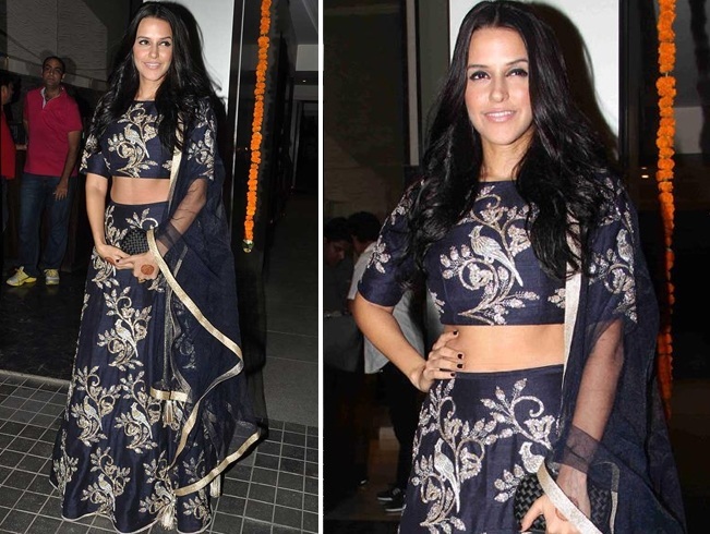 Neha Dhupia in Lehenga