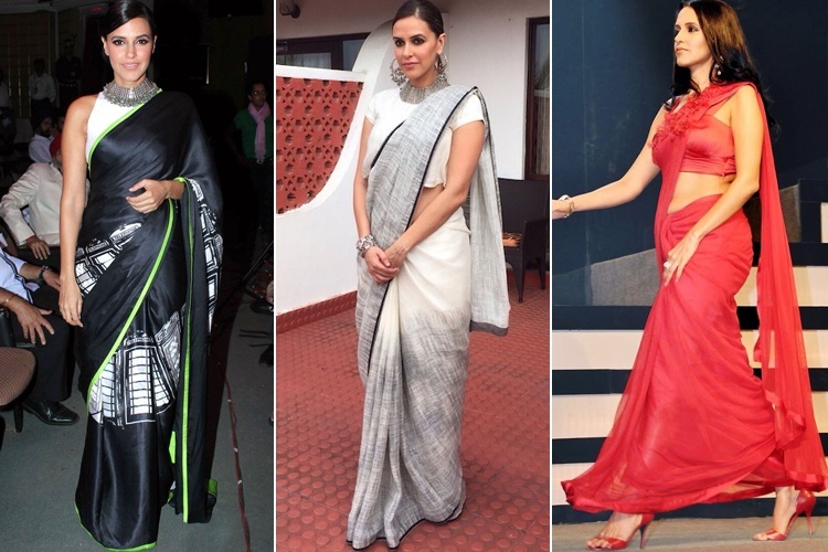 Neha Dhupia Sarees