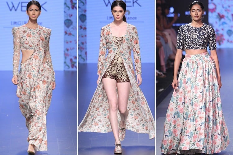 Payal Singhal Collection at LFW 2016