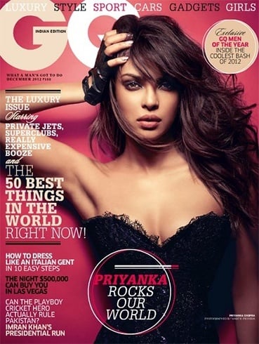Priyanka Chopra GQ, December Magazine cover