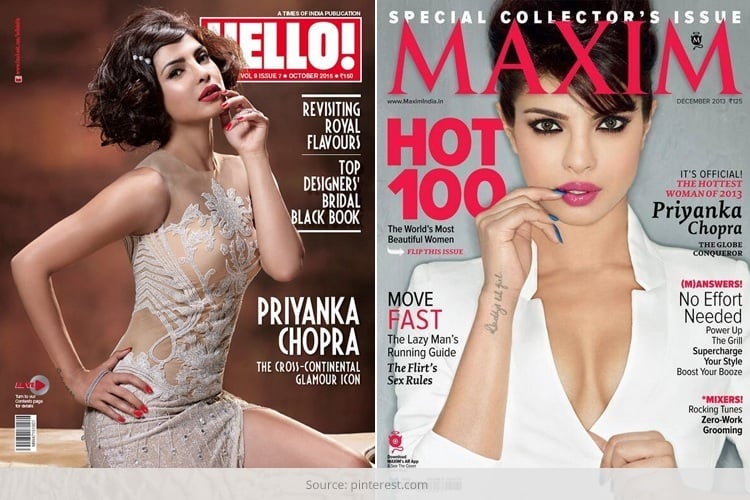 Priyanka Chopra Magazine Cover