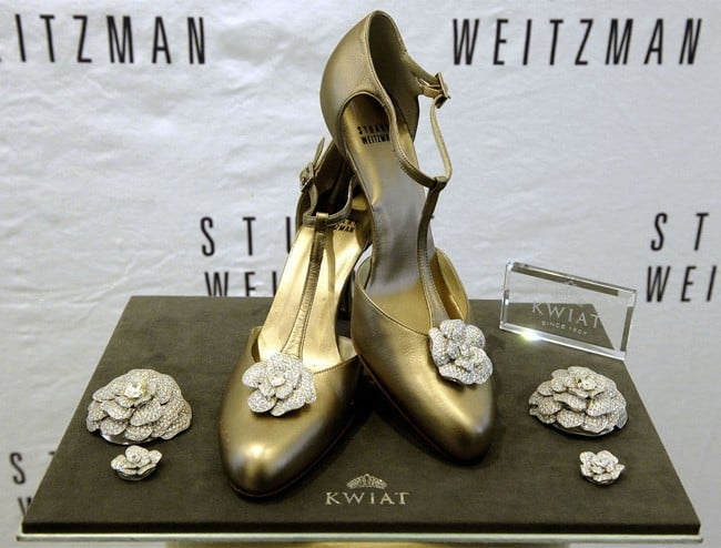 Retro Rose Pumps by Stuart Weitzman