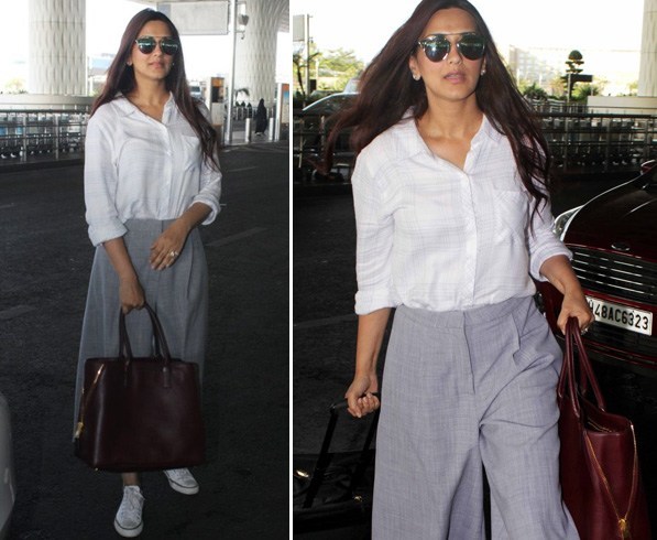 Sonali Bendre Airport Style