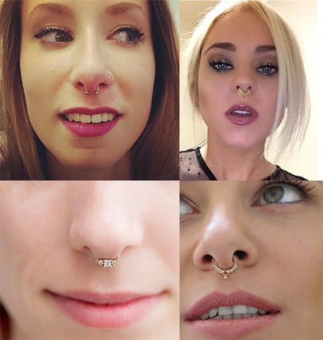 Types Of Septum Piercing