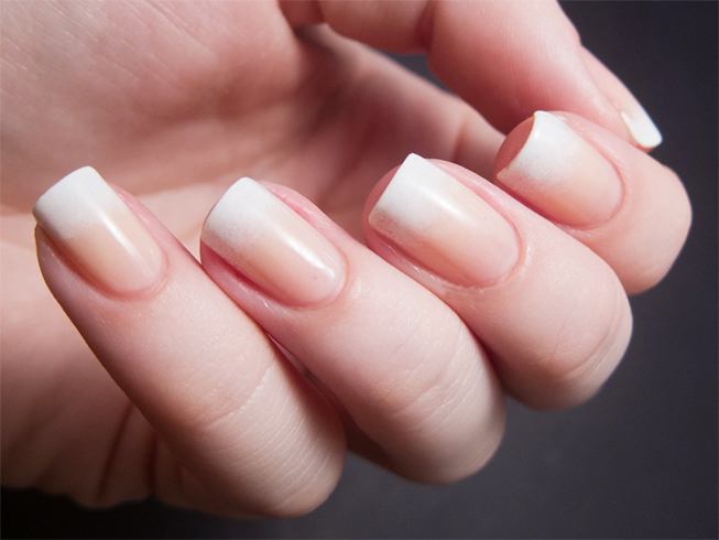 1. Classic French Manicure - wide 7