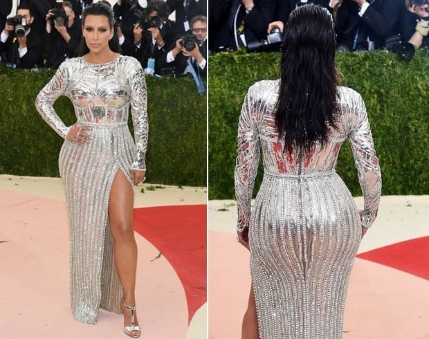 Kim Kardashian At Met Gala 2016