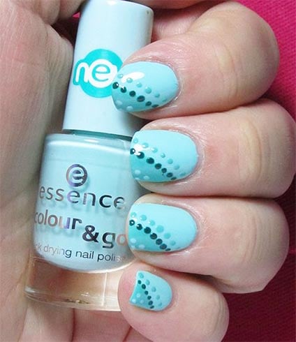 Light Blue Nails Designs