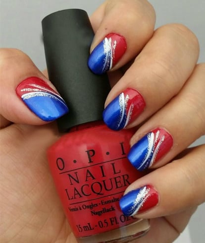 Unique Blue Nail Design Ideas