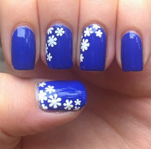 Blue Nail Designs: Blue Is Not The Coldest Colour After All!