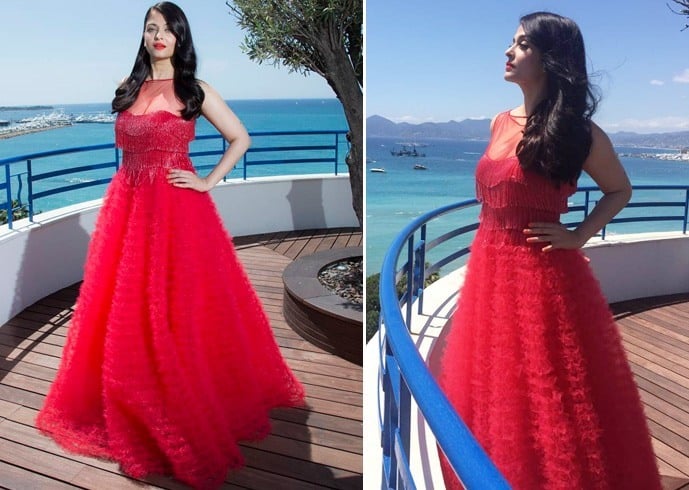 Aishwarya Rai In Naeem Khan Gown