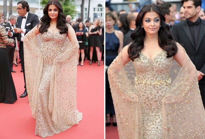 Aishwarya Rai In Ali Younes Gown