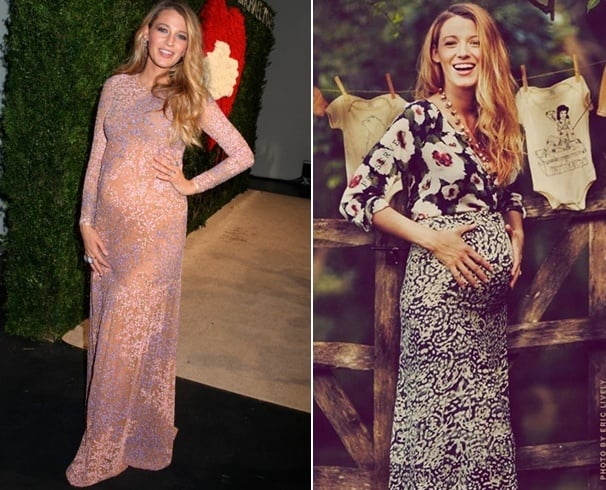 Blake Lively Maternity Outfits
