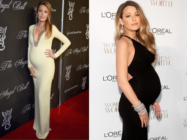 Blake Lively Pregnancy Outfits