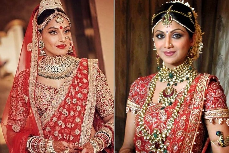 Bollywood Actress In Bridal Wear